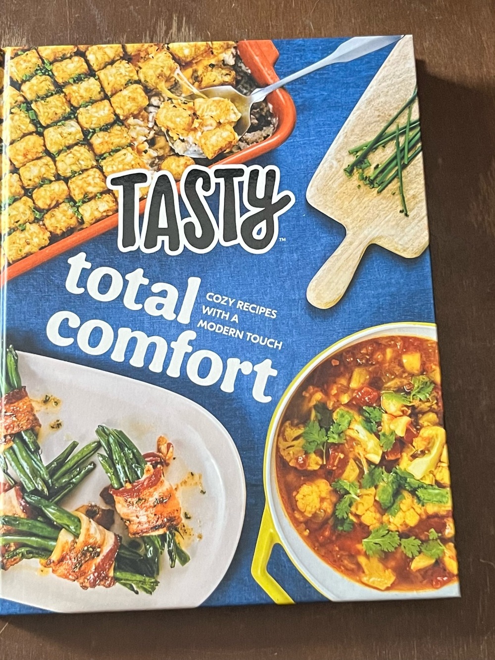 Total Comfort Cookbook - Blue Cover